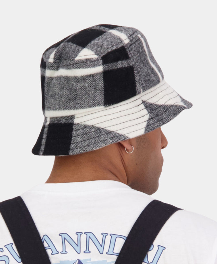 Swanndri Kaimai Wool Bucket Hat - Chester Check