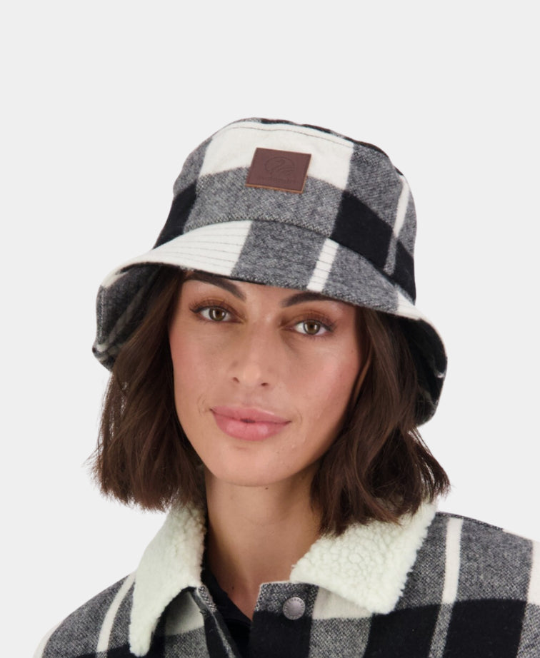 Swanndri Kaimai Wool Bucket Hat - Chester Check