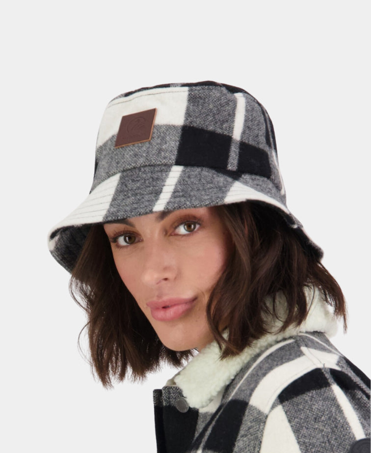 Swanndri Kaimai Wool Bucket Hat - Chester Check