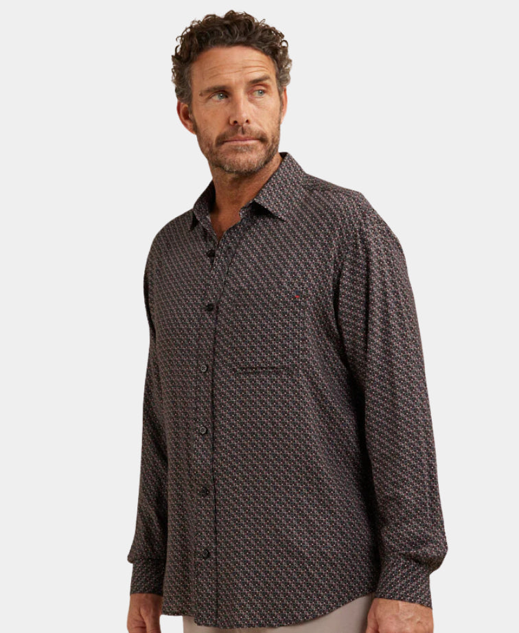 Breakaway Shirt L/S Avalon Bamboo - Black