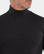 Breakaway Winterlock Roll Neck Skivvy - Jet Marle