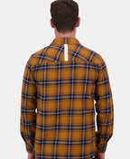 Line 7 Haul Brushed Cotton L/S Shirt - Spice/Navy