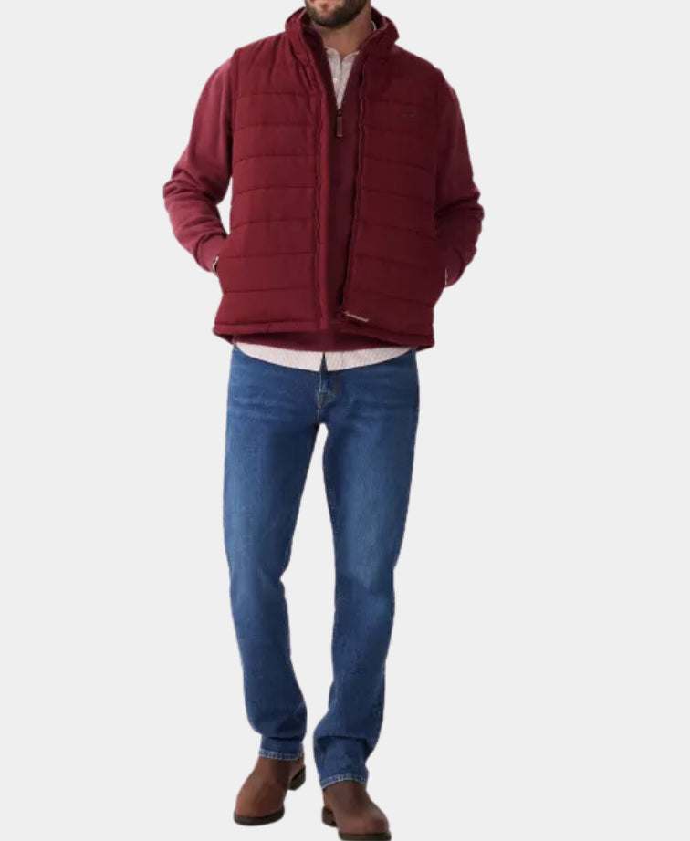 RMW Patterson Creek Vest - Burgundy