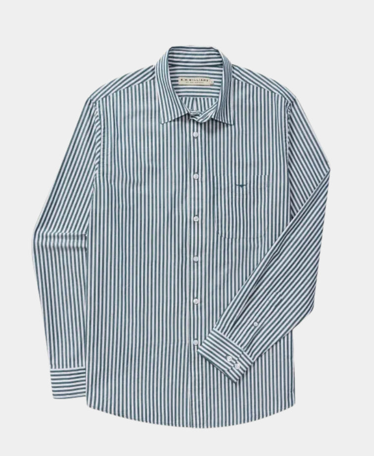 RMW Regular L/S Shirt - Green White
