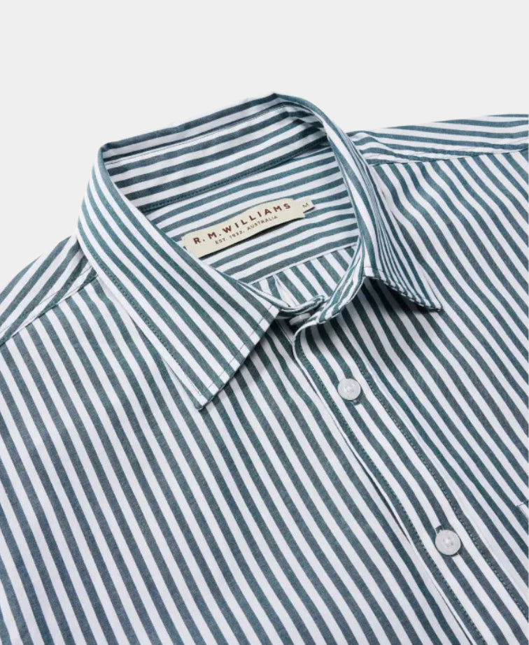 RMW Regular L/S Shirt - Green White