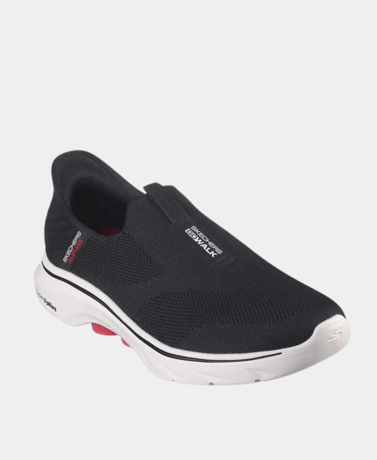 Skechers Go Walk 7 Easy On 2 - Black/White - Black/White