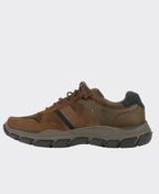 Skechers Respected Dark Brown - Dark Brown