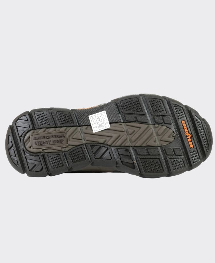 Skechers Respected Dark Brown - Dark Brown