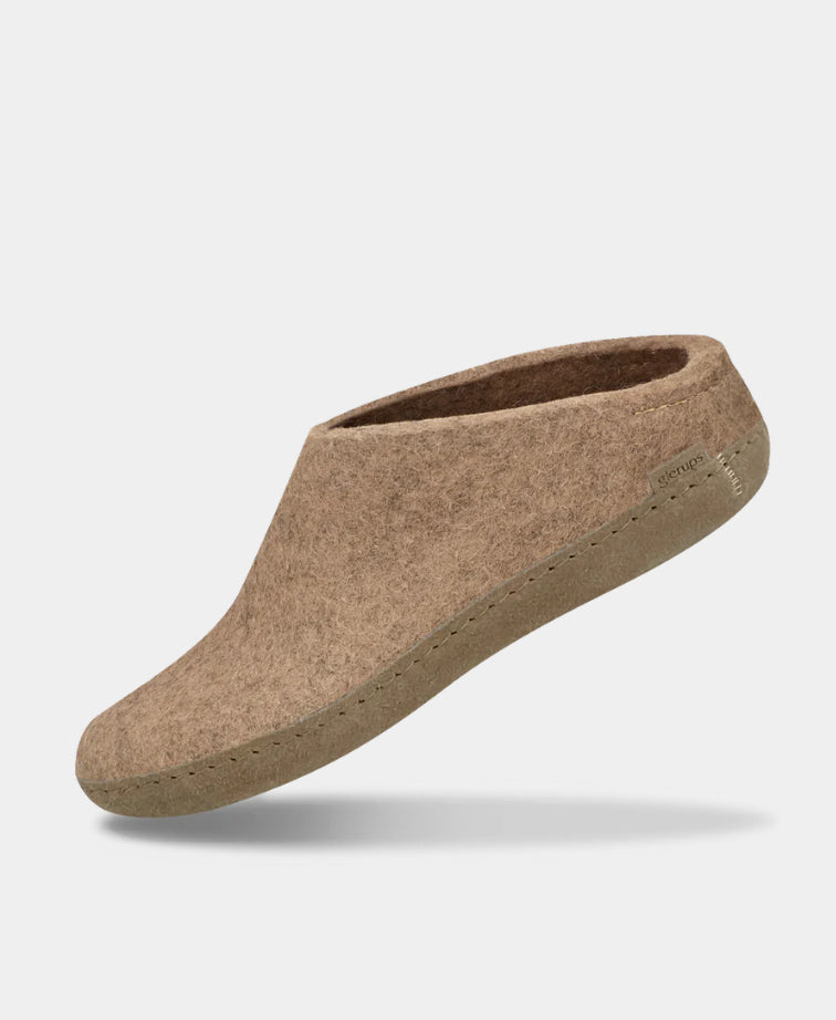 Glerups Slip-On Sand Leather Sole - Sand