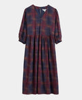 Seasalt Dress Sea Line Contour Lines - Dark Chard