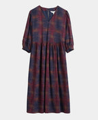 Seasalt Dress Sea Line Contour Lines - Dark Chard