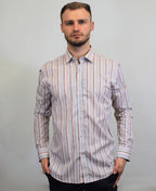 T&R Shirt L/S Stripe Print - Stripe