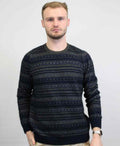 Noble Wilde Mens Artisan Sweater - Maritime Base