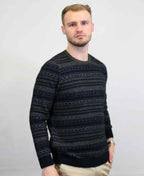 Noble Wilde Mens Artisan Sweater - Maritime Base