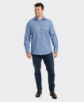 Vonnella Shirt L/S Plain - Blue
