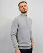 Berlin Sweat Honeycomb 1/4 Zip - Stone