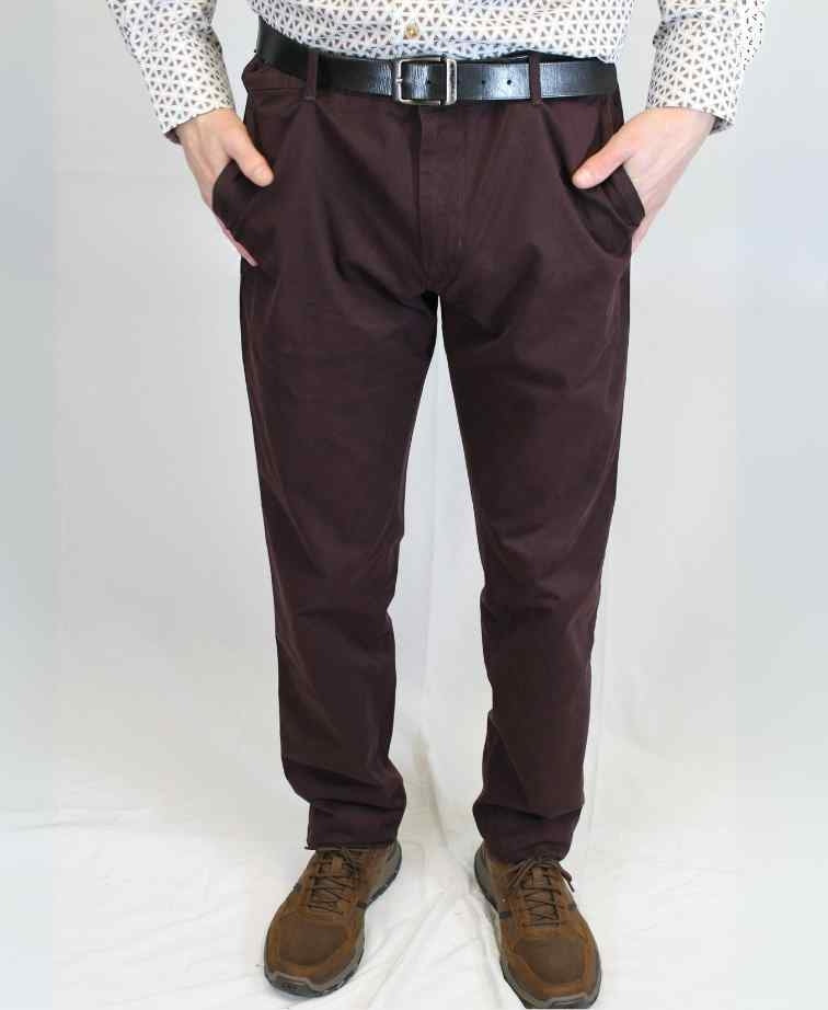 Benito Pants Lightweight - Wine