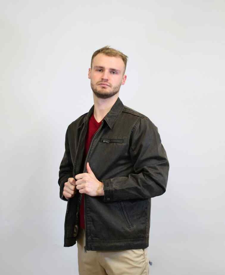 Berlin Jacket Bomber Vintage - Charcoal
