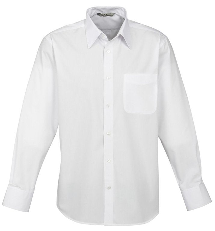 Shirt L/S Mens - White