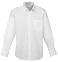 Shirt L/S Mens - White