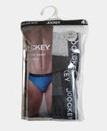 Jockey Brief Attached Elastic 4pk - Assorted A35