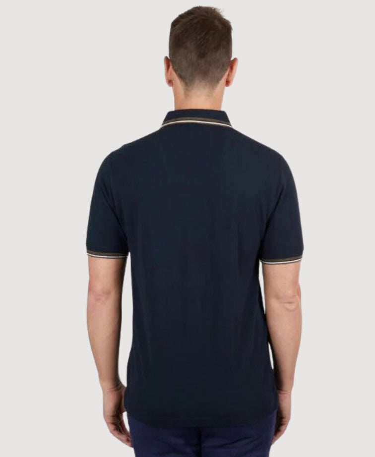 Thomas Cook Polo S/S Logan Tailored - Navy