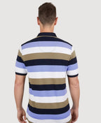 Thomas Cook Polo S/S Jay - Navy/Tan