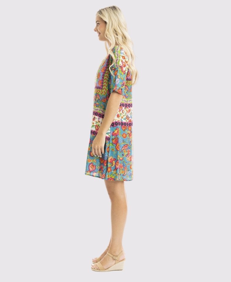 Orientique Dress Contemporary Carvalho - Print