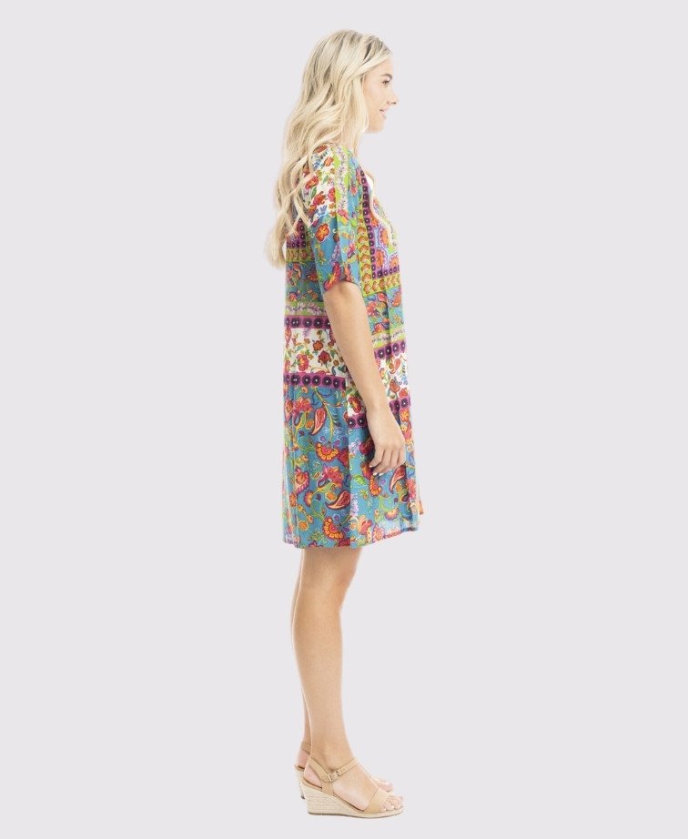 Orientique Dress Contemporary Carvalho - Print