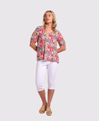 Memo Jean Capri - White