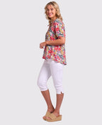 Memo Jean Capri - White