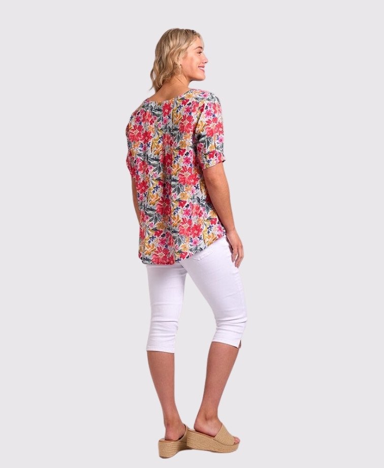 Memo Jean Capri - White