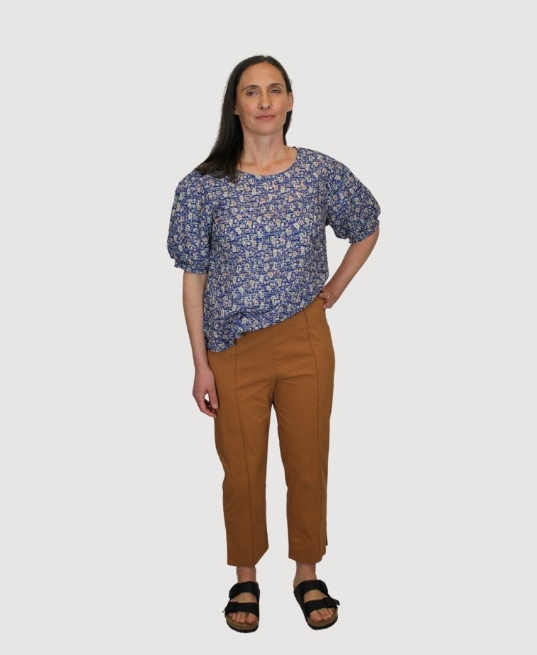 Esplanade Pants 7/8 Cotton/Nylon - Ginger