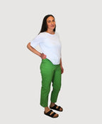 Esplanade Pants 7/8 Cotton/Nylon - Apple