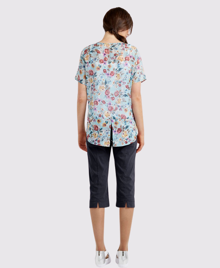 Esplanade Pants 3/4 Cotton/Nylon - True Navy