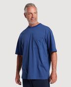 Breakaway Tee Kinnersly Crew - Denim Marle