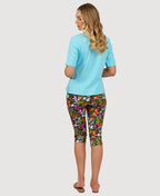 Vassalli Tee V Neck - Caribbean