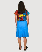 Esplanade Skirt Classic Pull On Cotton/Nylon - Reef