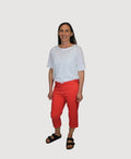 Esplanade Pants 3/4 Cotton/Nylon - Papaya