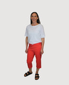 Esplanade Pants 3/4 Cotton/Nylon - Papaya