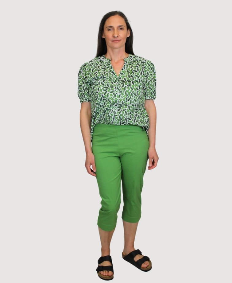 Esplanade Pants 3/4 Cotton/Nylon - Apple