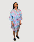 Givoni Robe Michelle Short - Blue/Pink