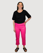 Esplanade Pants 7/8 Cotton/Nylon - Pink Flash