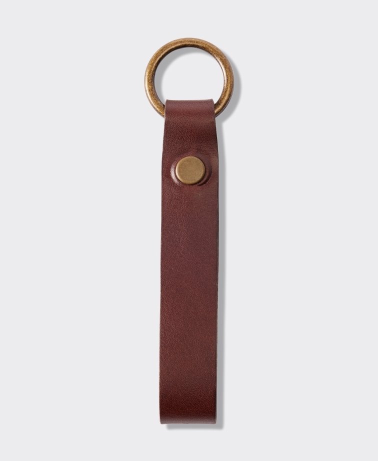 RMW Tanby Key Fob - Dark Tan