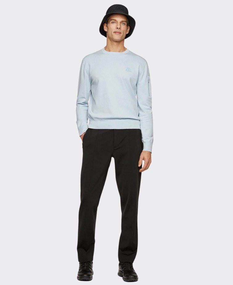 Tilley Cotton Pocket Crew - Light Blue