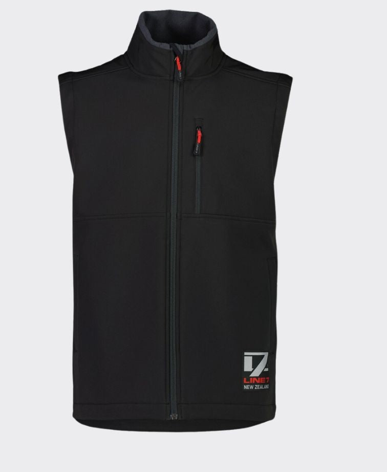 Line 7 Mens Wind Pro Vest - Black