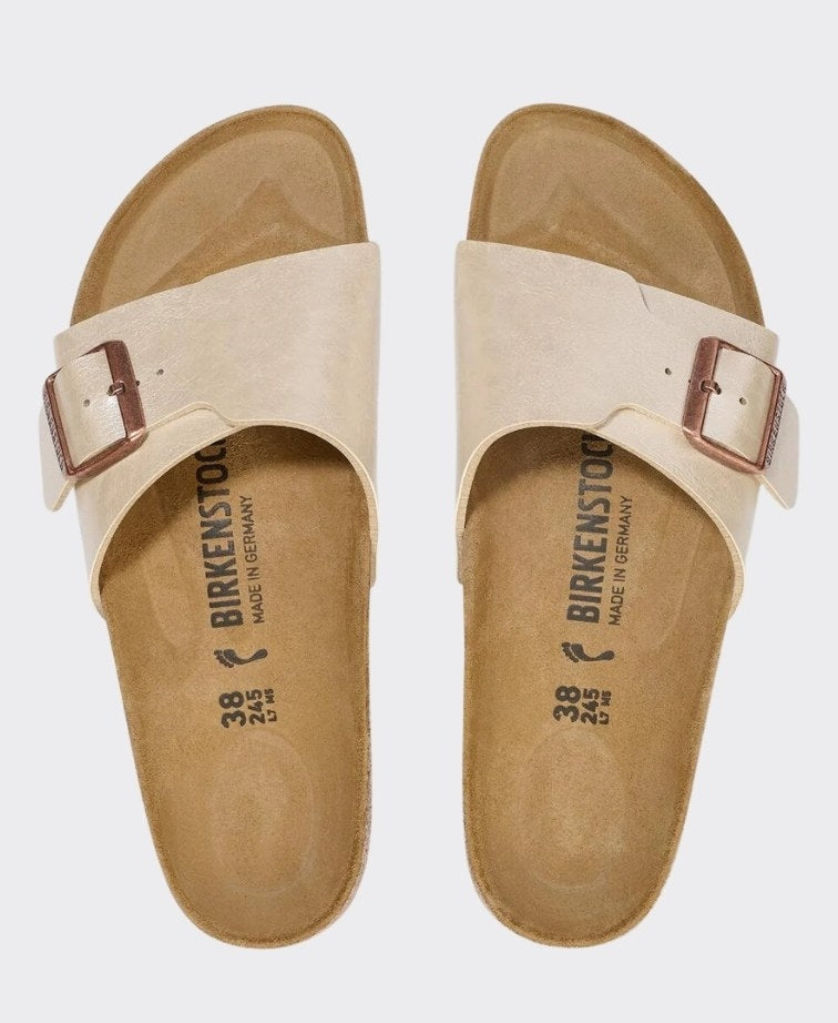 Birkenstock Catalina Graceful Pearl White Regular - Pearl White