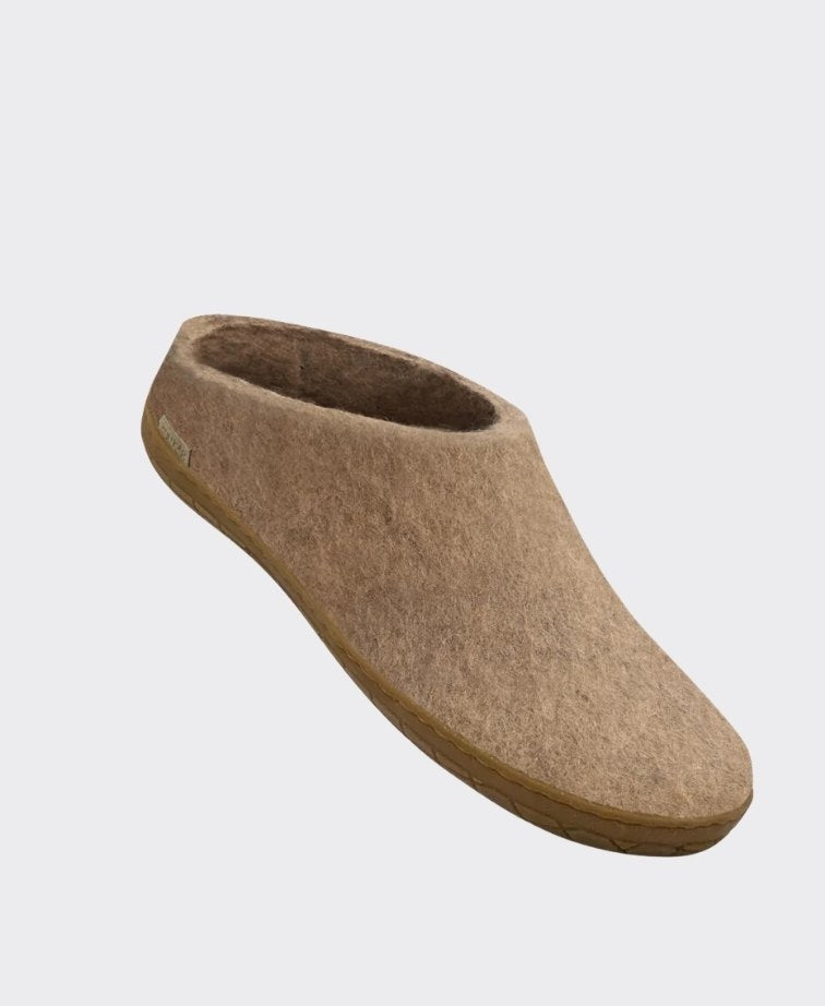 Glerups Slip-On Sand Honey Rubber Sole - Sand