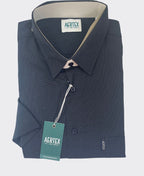 Aertex Shirt S/S Somerset Plain - Navy