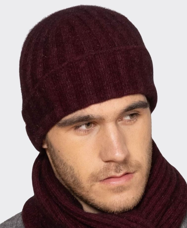 Noble Wilde Rib Beanie - Port